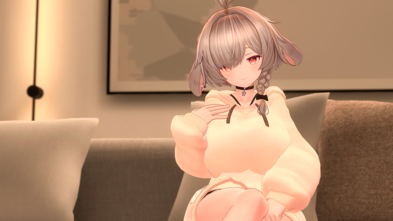 ゆったりとくつろぐ姿がNIBANはよく似合います。