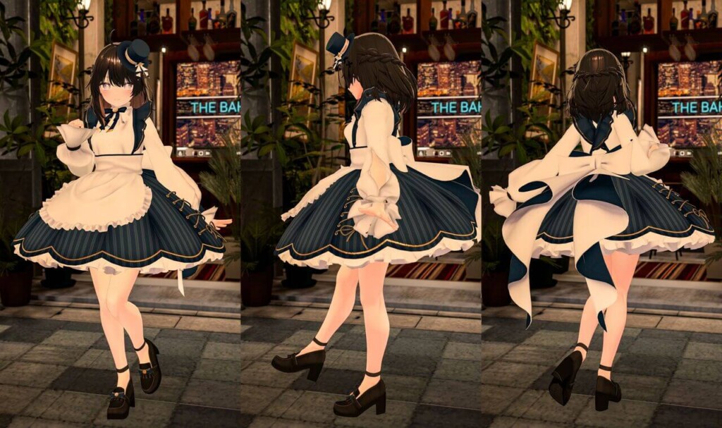 「Electro Swing Maid」試着