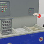 記事サムネイル 加工したセラミックをシアン化水素などに漬けるている