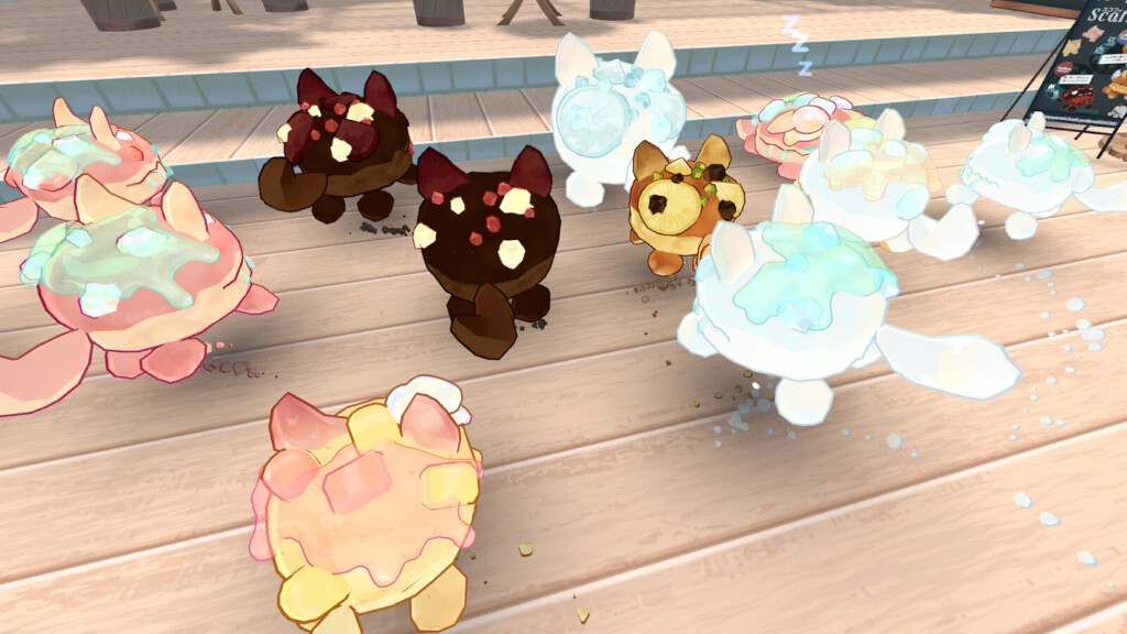 いろいろなトッピングがされたスコフィ